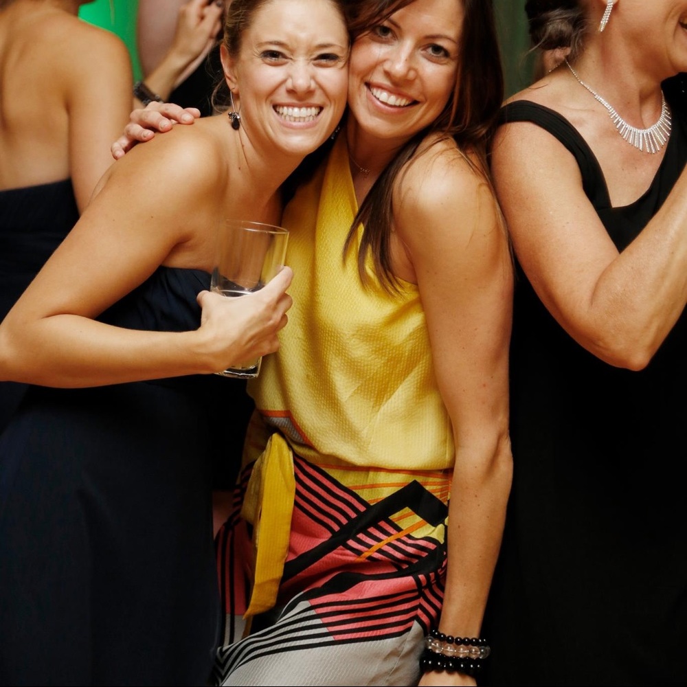 Nicole Miller off the shoulder dress